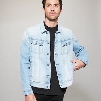 Image of Lee 101 DENIM JACKET UNDERGROUND BLUE