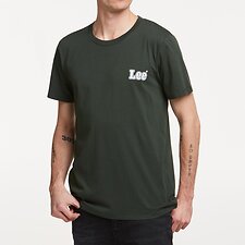 Image of Lee Jeans Australia Forest Green BASEMENT TEE FOREST GREEN
