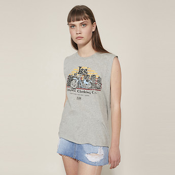 Image of Lee AURA MUSCLE GREY MARLE