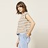 Image of Lee Jeans Australia Grapeleaf CONTRAST STRIPE NO BRAINER TEE GRAPELEAF