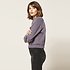 Image of Lee Jeans Australia Aubergine DART OUT LOGO CREW BURNT AUBERGINE