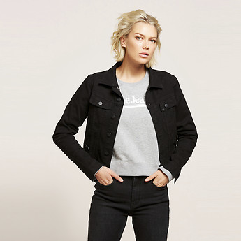 Image of Lee 101 DENIM JACKET DUAL BLACK