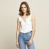 Image of Lee Jeans Australia Vintage White KATE RIB CROP VINTAGE WHITE