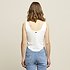 Image of Lee Jeans Australia Vintage White KATE RIB CROP VINTAGE WHITE