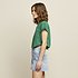 Image of Lee Jeans Australia Fig Green CROP SCOOP TEE FIG GREEN