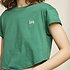 Image of Lee Jeans Australia Fig Green CROP SCOOP TEE FIG GREEN