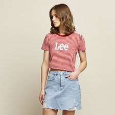 Image of Lee Jeans Australia Red / White OUTLAND TEE RED / WHITE