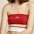 Image of Lee Jeans Australia Red Stripe MIA BANDEAU RED STRIPE