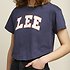 Image of Lee Jeans Australia Navy COLLEGE CROP SCOOP NAVY
