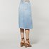 Image of Lee Jeans Australia Air Blue SOHO MIDI SKIRT AIR BLUE