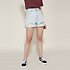 Image of Lee Jeans Australia BARELY BLUE RIP STEVIE SHORT BARELY BLUE RIP