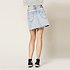 Image of Lee Jeans Australia Sapphire Destroy RIOT SKIRT SAPPHIRE DESTROY