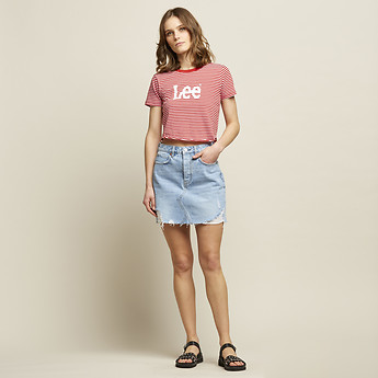 Image of Lee Jeans Australia Valencia Fade RIOT SKIRT VALENCIA FADE