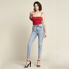 Image of Lee Jeans Australia Harper Vintage HIGH LICKS CROP HARPER VINTAGE