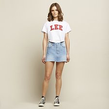 Image of Lee Jeans Australia Valencia Fade LOLA SKIRT VALENCIA FADE
