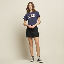 Image of Lee Jeans Australia Knight Black RIOT SKIRT ALL NIGHT BLACK